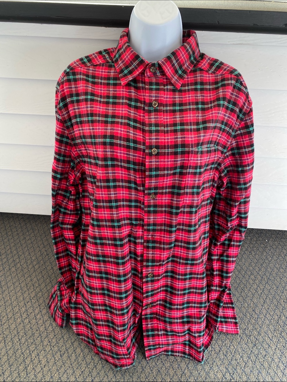 Flannel Shirt- NWT Men's Large- 100% Cotton
